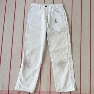 Dickies White Painter Style Work Pants
